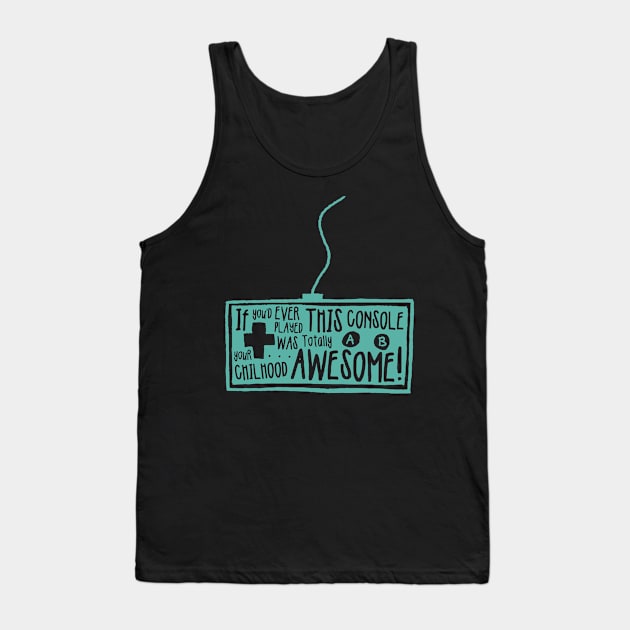 console Tank Top by FUNNY LIFE